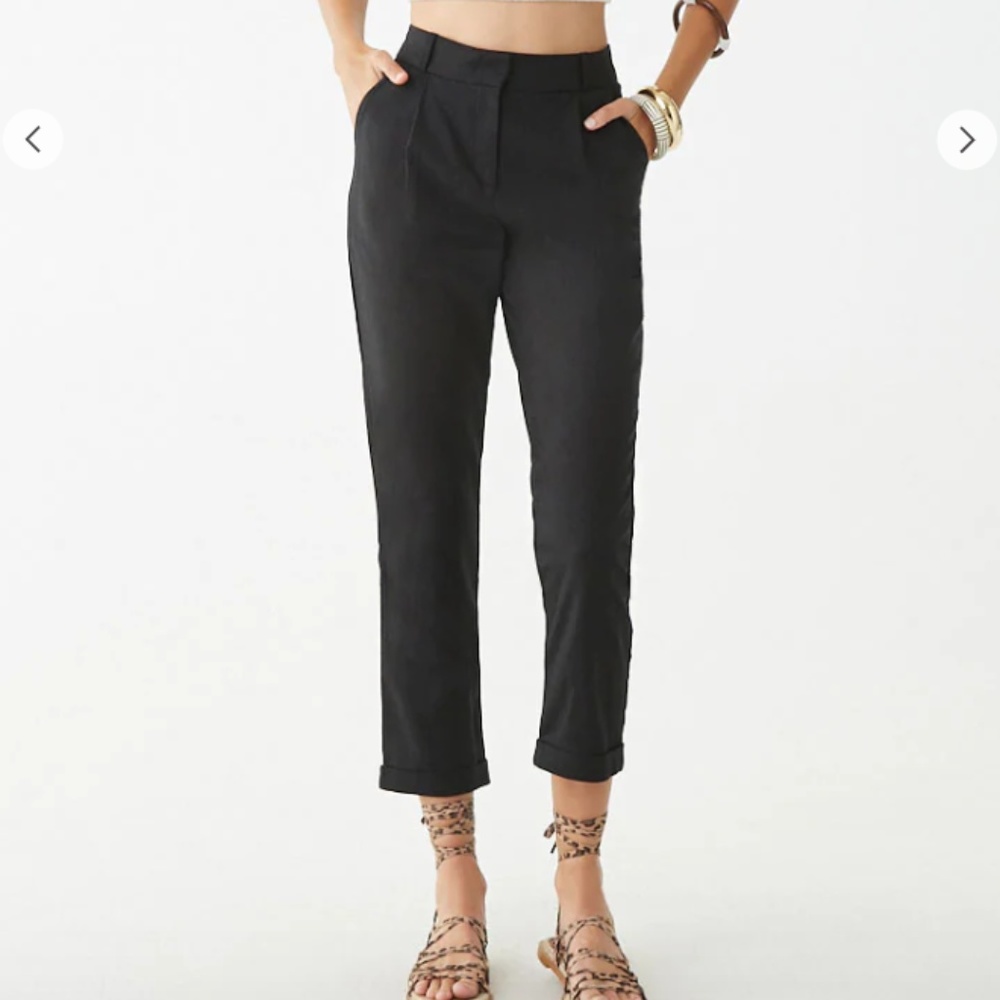Forever 21 Work Pant Trouser Black - Medium